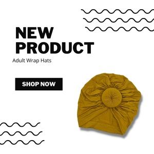 Women Turbans & Head-wraps , Flower Knot Pre-tied bonnet